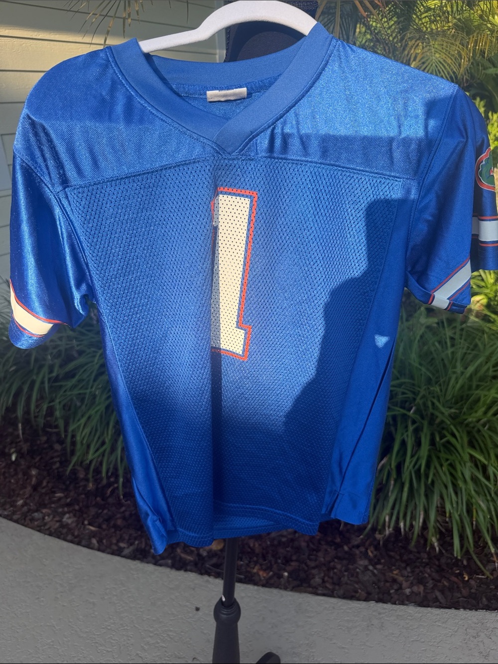 FL Gators Kids Jersey 🐊💙🧡 Royal Blue Football Jersey